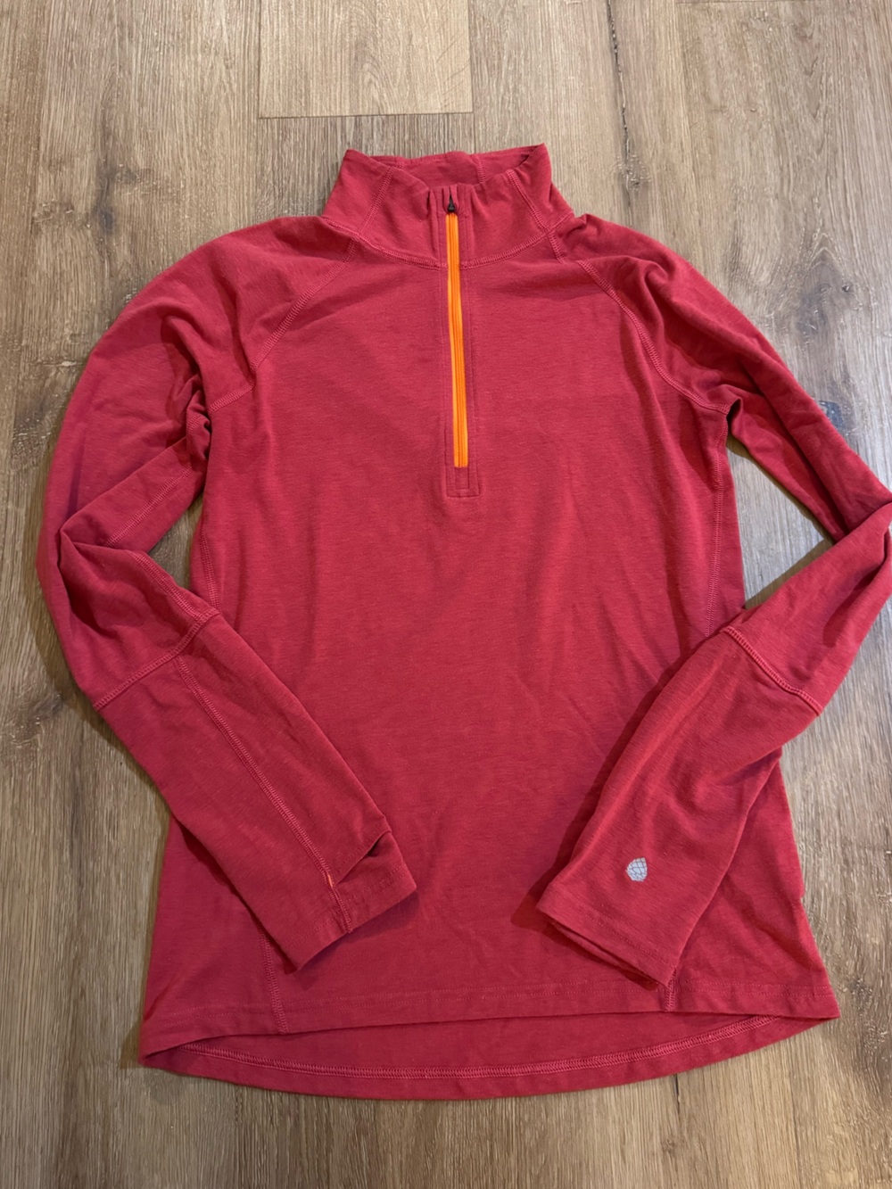 Stio women’s pink Quarter-Zip Top - size S